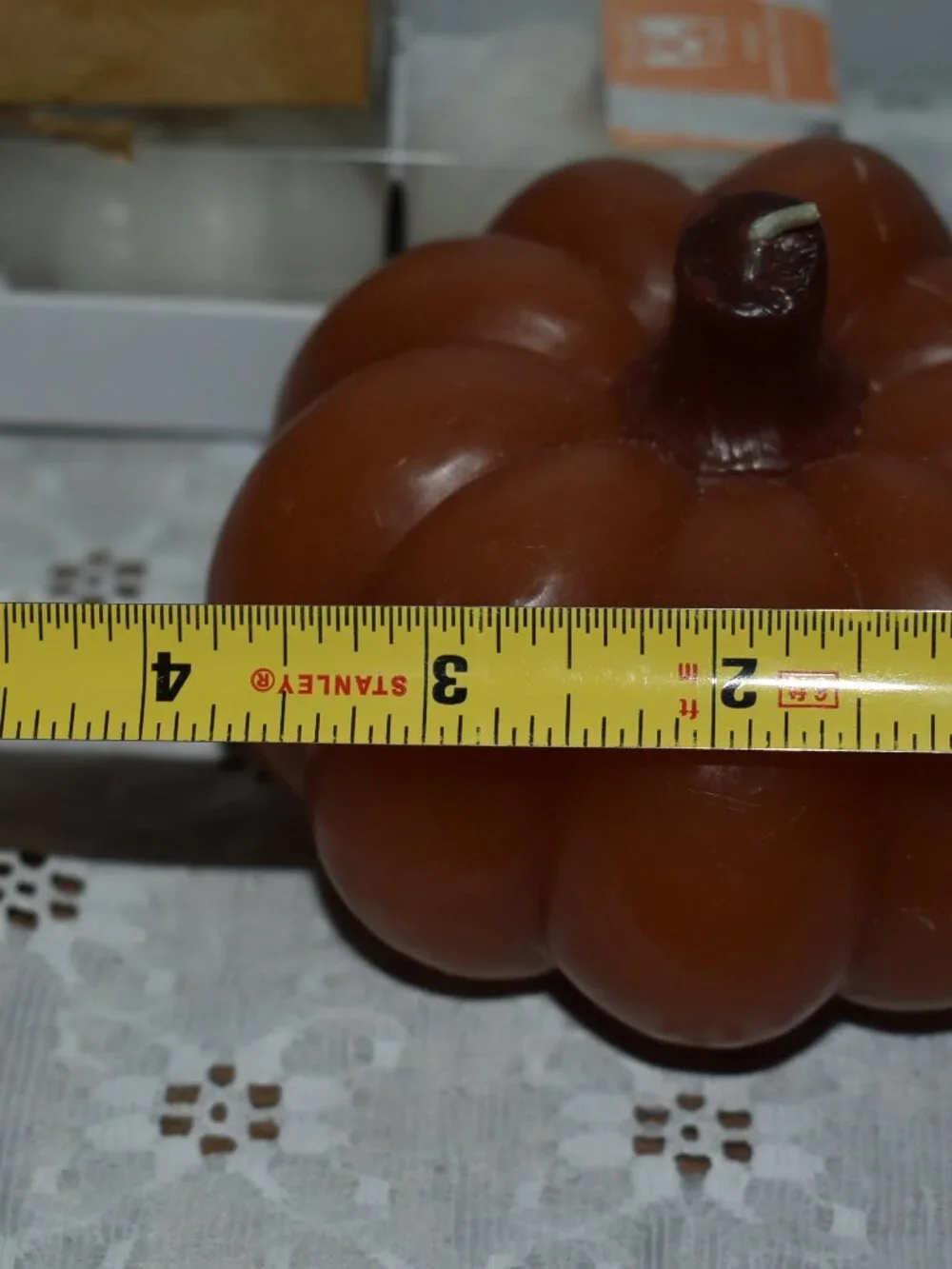 Mini Pumpkin Candles Lot - Cottage Fall Decor